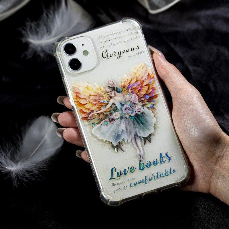 1138 Sticker Pack Falling Wing Flower Dream Series - Memo Journals