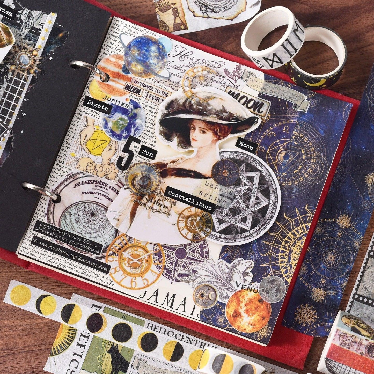 3011 (18 Rolls of Washi Tape Set Nostalgic Memory Series) - Memo Journals