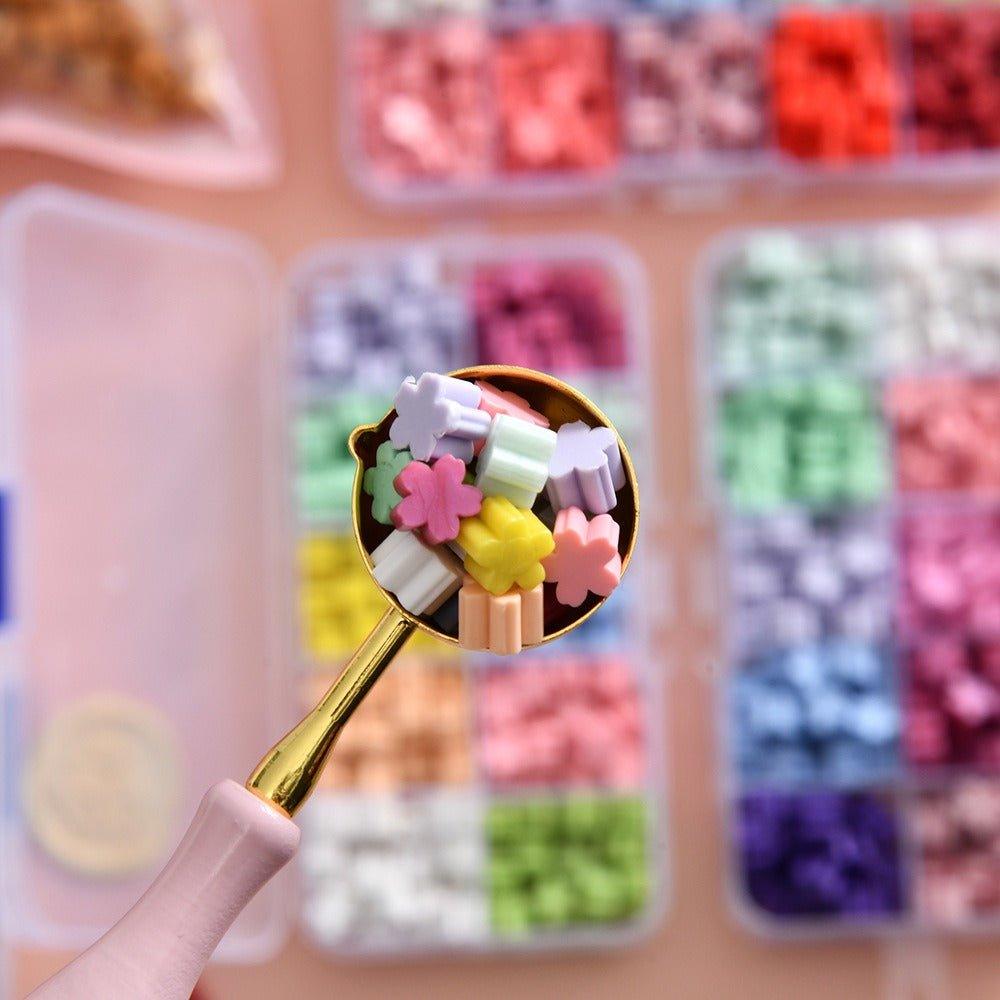 5014 (24 Colors Box Sealer Wax Sealer Stamps) - Memo Journals