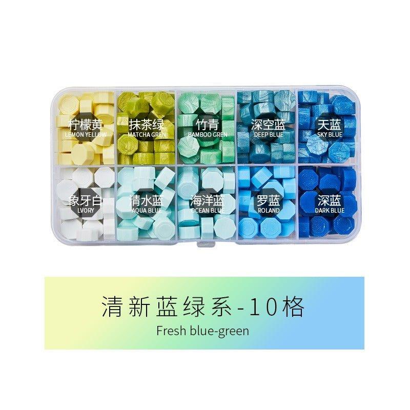 5014 (24 Colors Box Sealer Wax Sealer Stamps) - Memo Journals