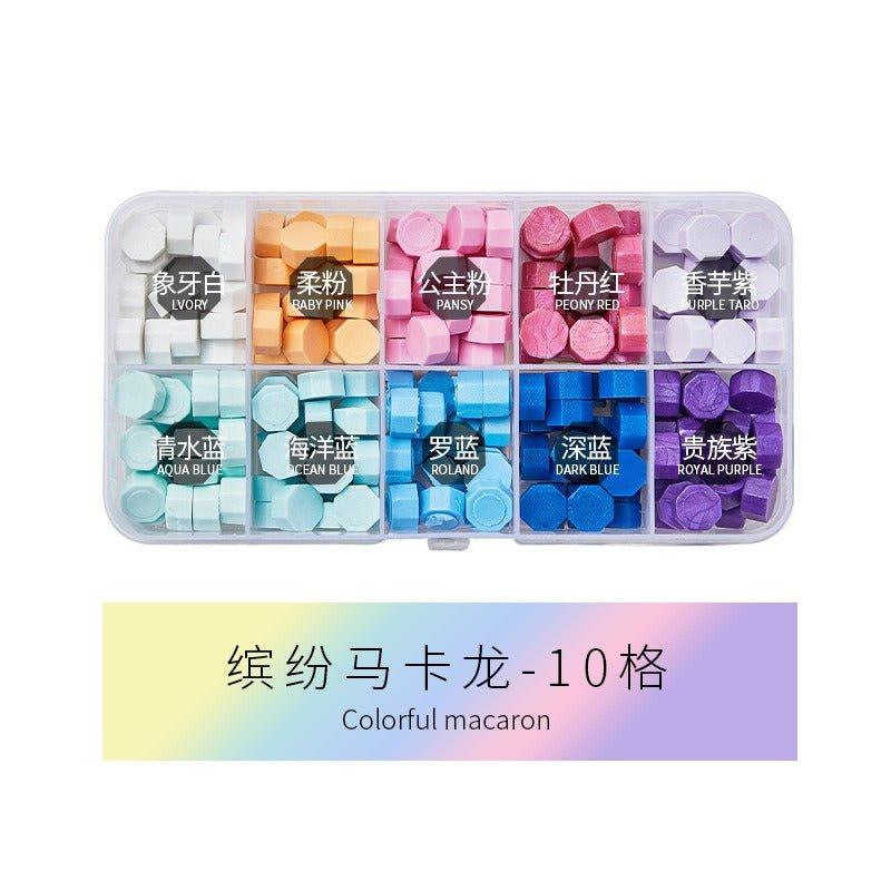 5014 (24 Colors Box Sealer Wax Sealer Stamps) - Memo Journals