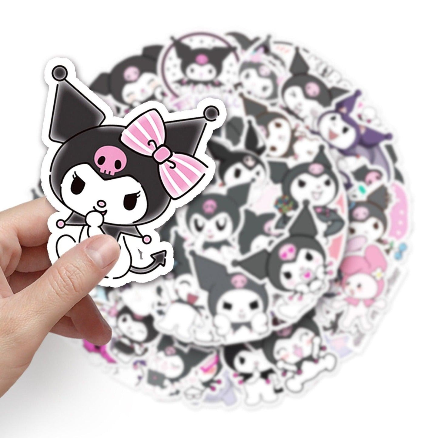1049 (50 Kurome Animated Sanrio Stickers) - Memo Journals