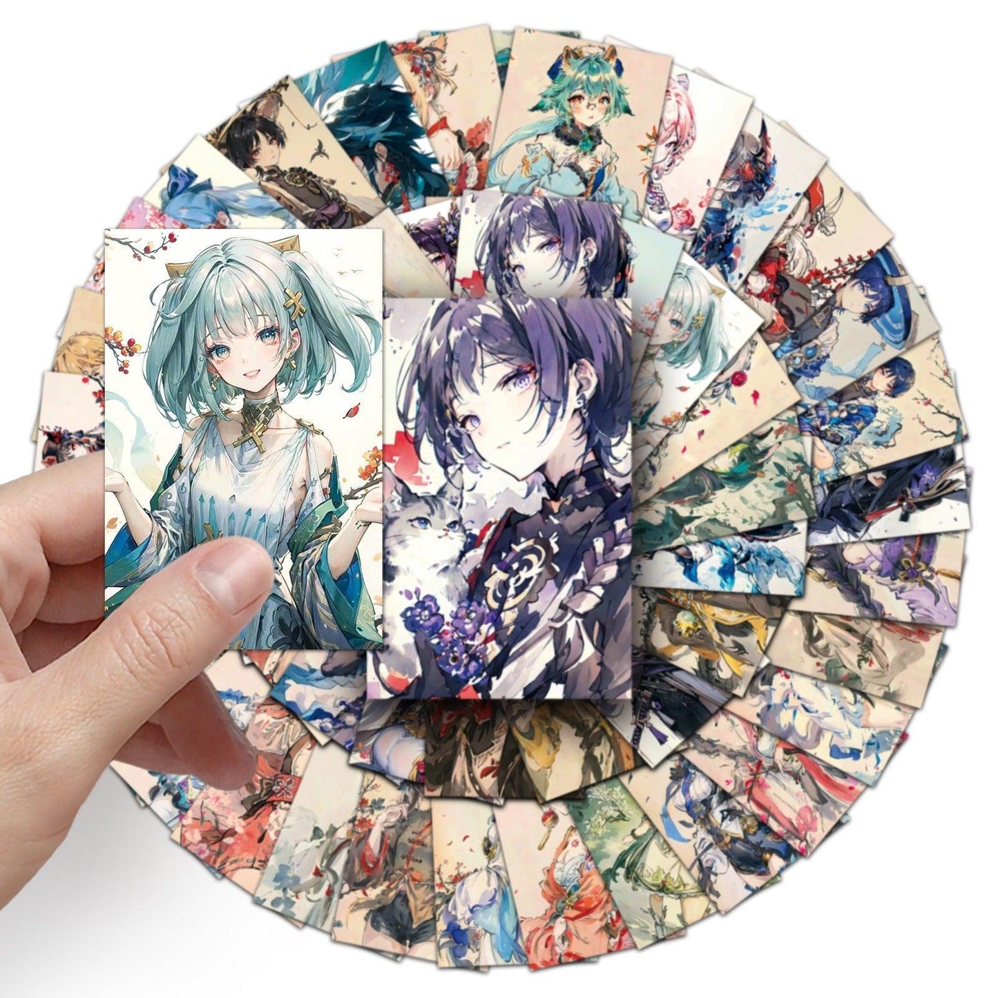 1048 (50 Game Character Stickers) - Memo Journals