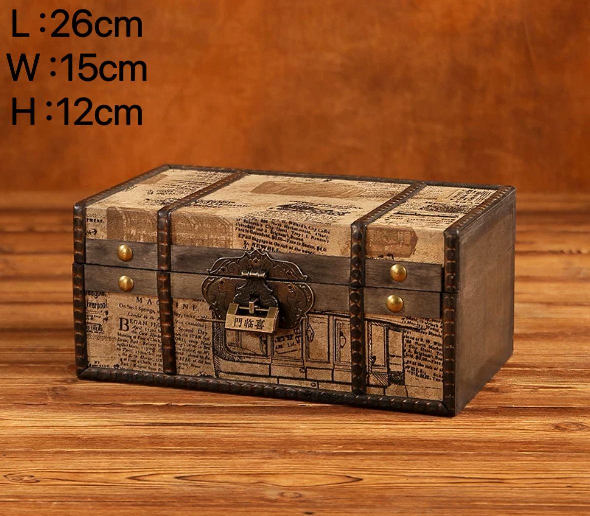 6028 Vintage storage box - Memo Journals