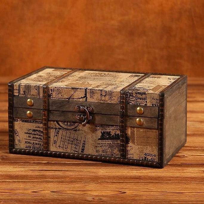 6028 Vintage storage box - Memo Journals