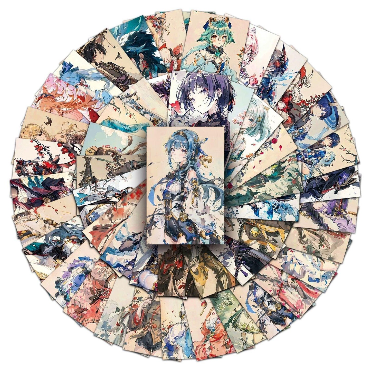 1048 (50 Game Character Stickers) - Memo Journals