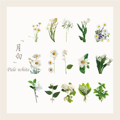 [2601-207] Floral Butterfly Journal Sticker Pack