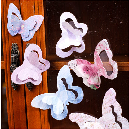 [2603-057] 3D Butterfly Ephemera Pack 20 Pieces