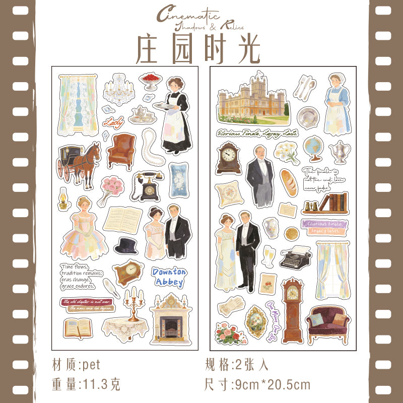 [2601-163] Misty Detective – Cinematic PET Stickers (6 Designs)