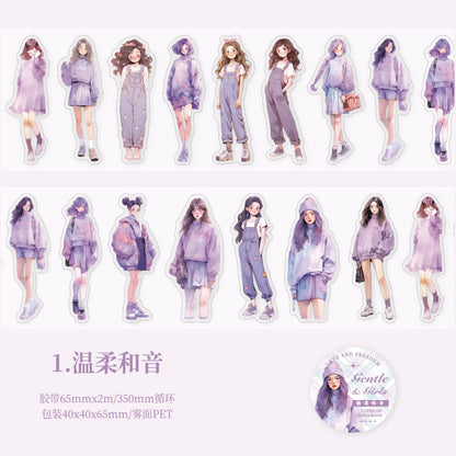 [2601-193] Gentle Girls PET Character Tape