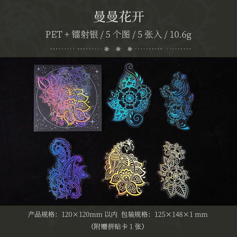 1028 Stickers from the "River of Shining Stars" series - Memo Journals