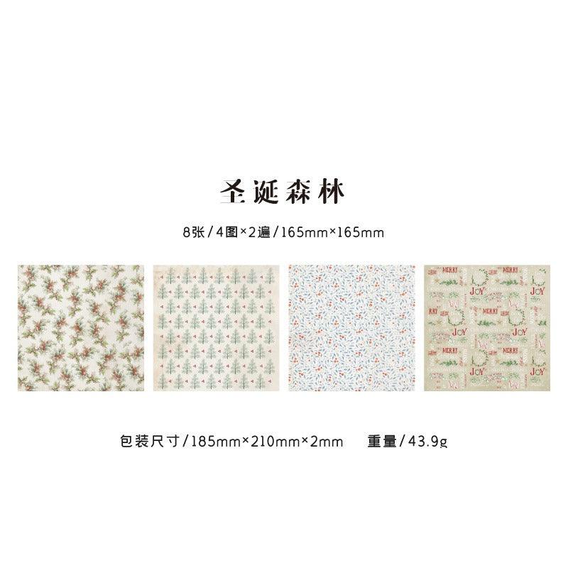 1086 Stickers Christmas Prelude Series - Memo Journals