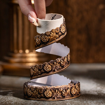 [2601-158] Baroque Finale – Ornate Frame Washi Tape Set (4 Designs)