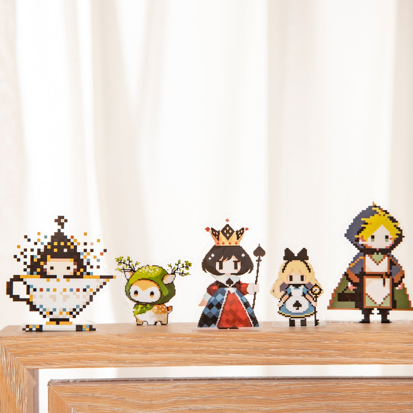 [2603-139] Pixel Fairy Tale PET Sticker Book 4 Styles