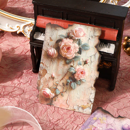 [2601-239] Vintage Floral Butterfly Collage Paper 4 Styles
