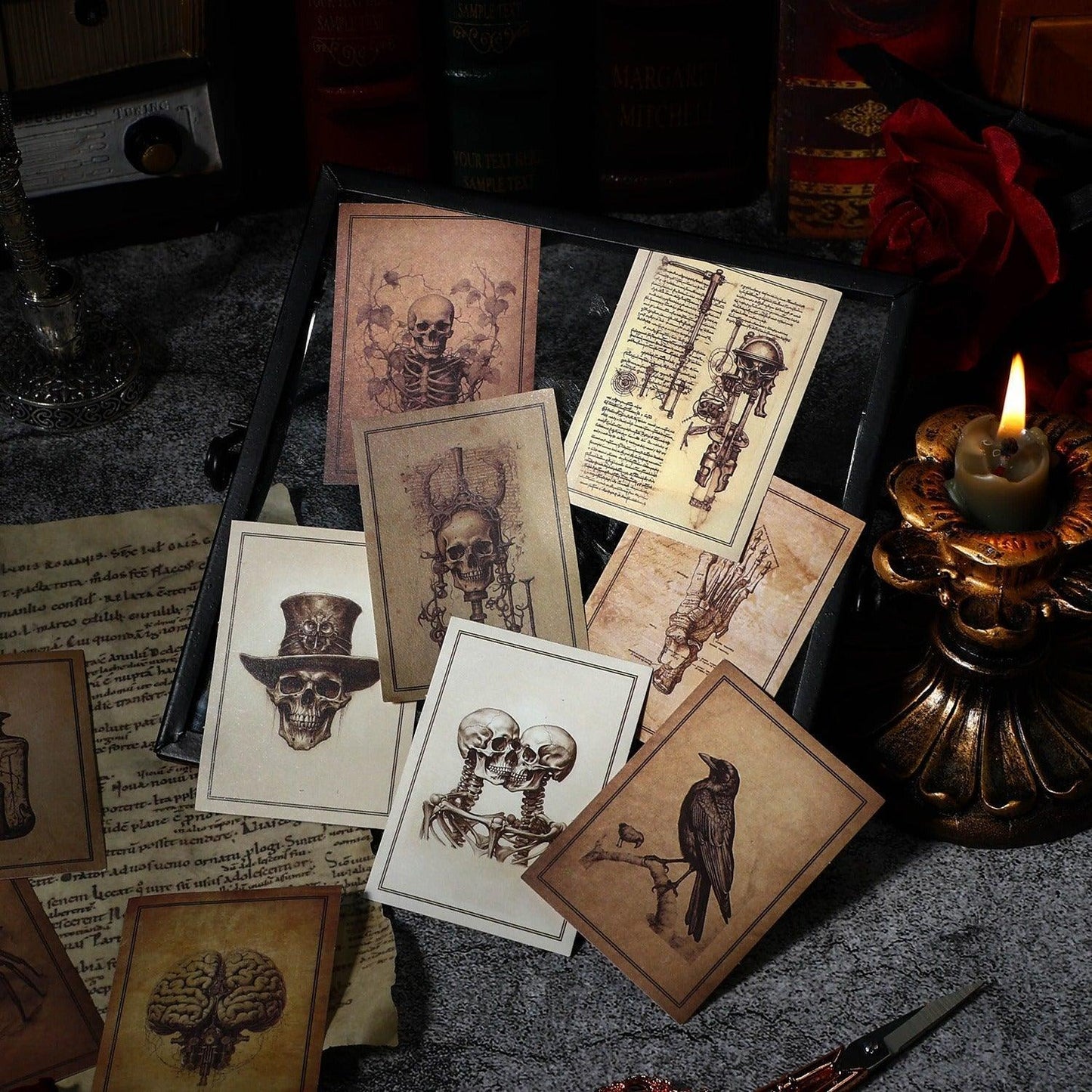 1120 Stickers Strange Story Series - Memo Journals