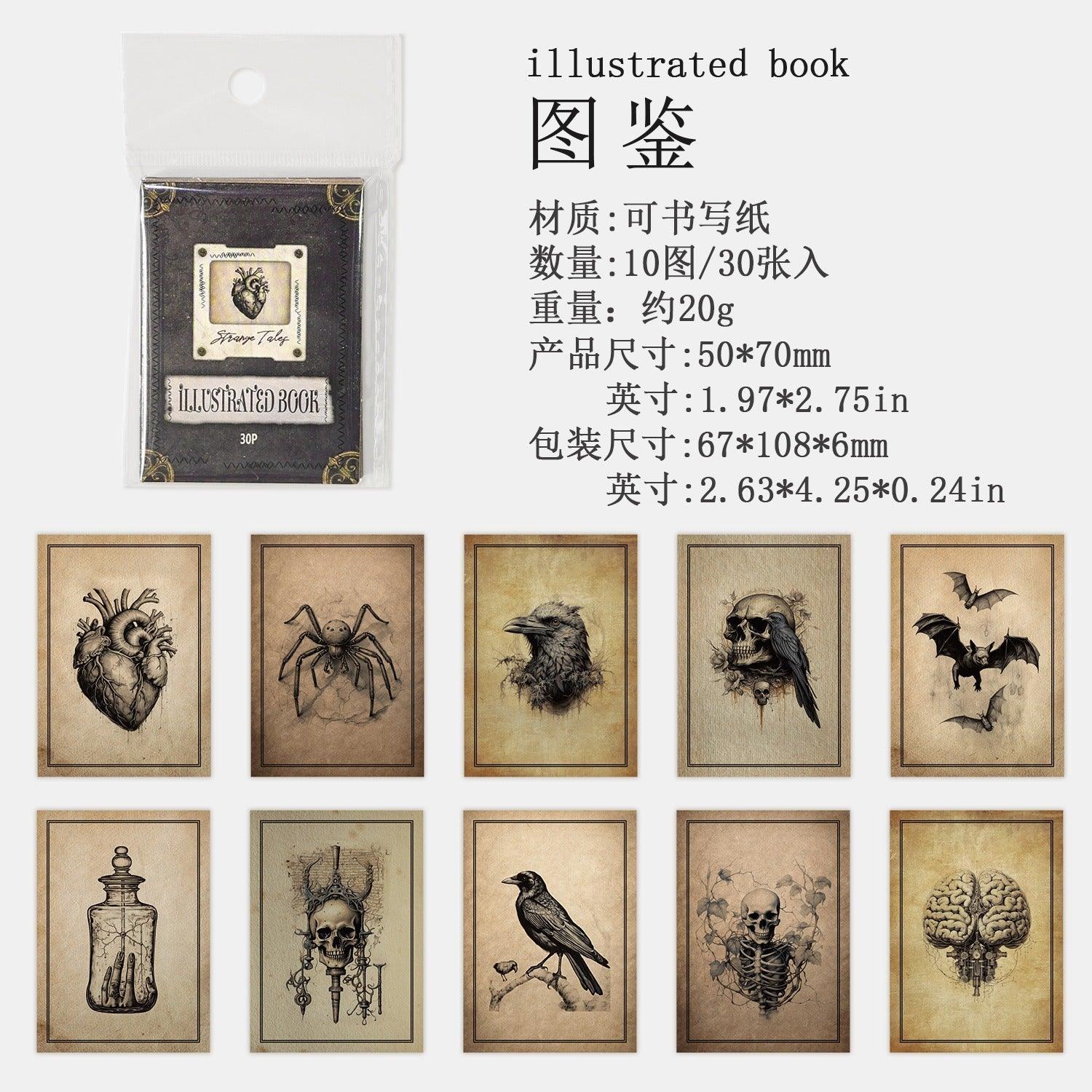 1120 Stickers Strange Story Series - Memo Journals