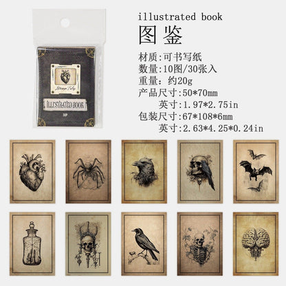 1120 Stickers Strange Story Series - Memo Journals