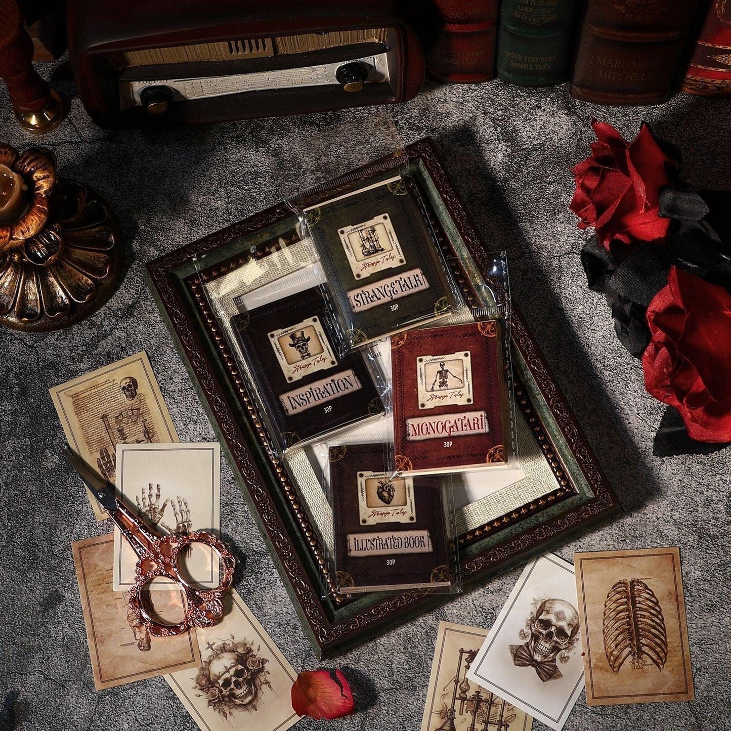 1120 Stickers Strange Story Series - Memo Journals