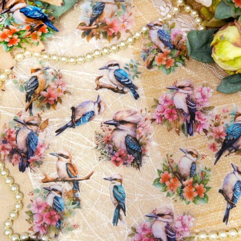 1140 Stickers Bird Forest Series - Memo Journals