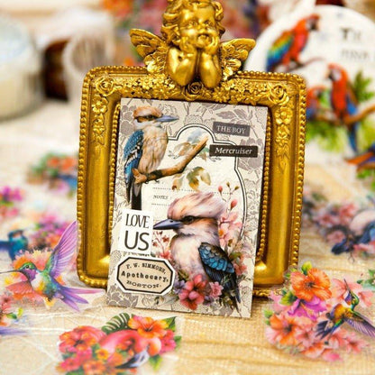 1140 Stickers Bird Forest Series - Memo Journals