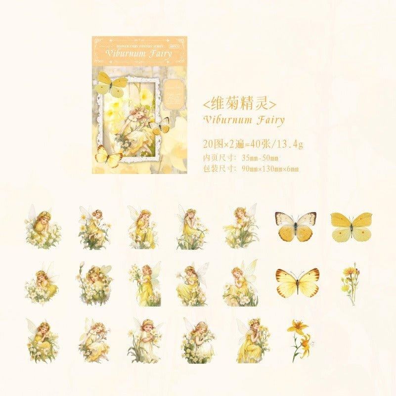 1149 Sticker Pack Elf Fantasy Series - Memo Journals