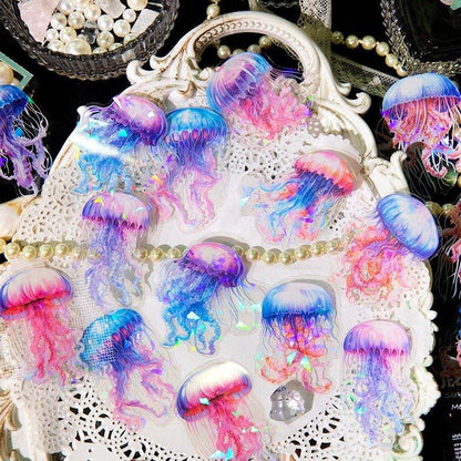 1153 Sticker Packs Jellyfish Fantasy Series - Memo Journals