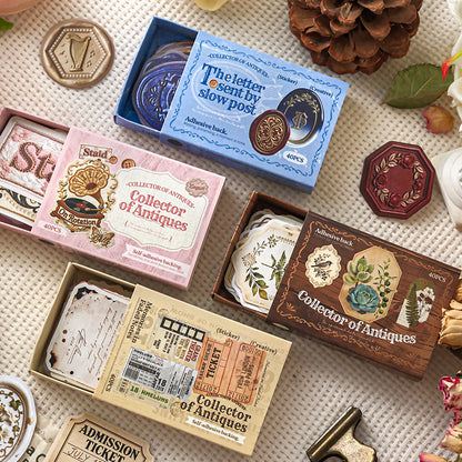 [2601-191] Vintage Collector Life Sticker Set