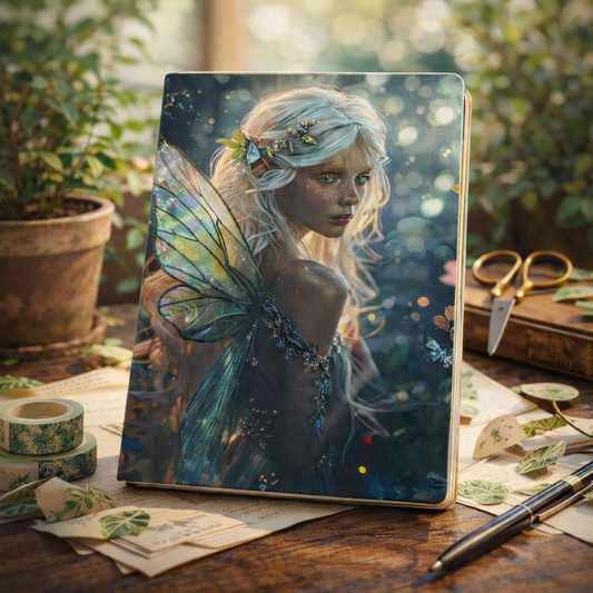 [NB-26-005] Forest Fairy Wings Art Journal