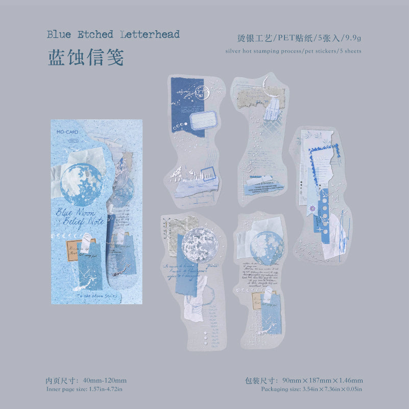 [2602-029] Moon PET Decorative Stickers