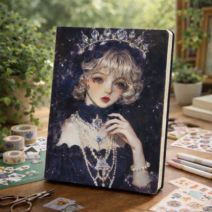 [NB-26-003] Starry Gothic Queen Art Journal