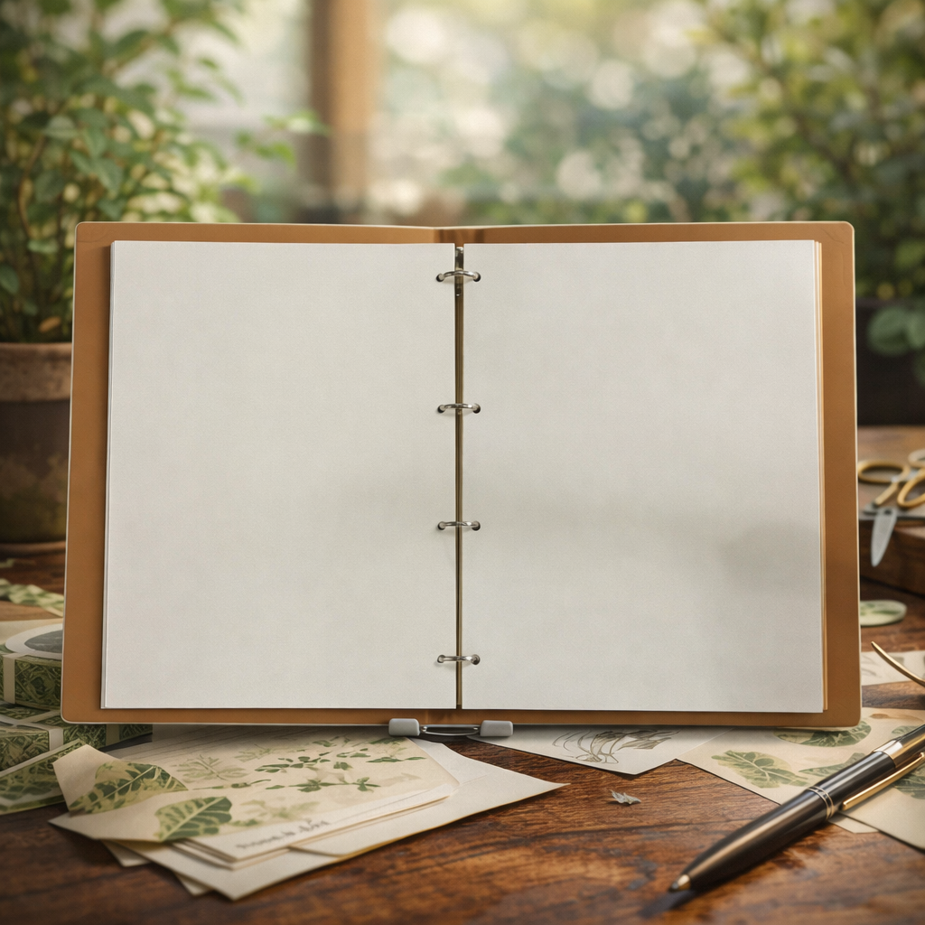 [NB-26-005] Forest Fairy Wings Art Journal