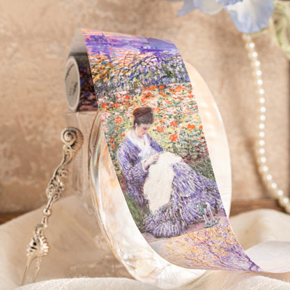 [2603-059] Impressionist Oil Painting Background Tape 4 Styles