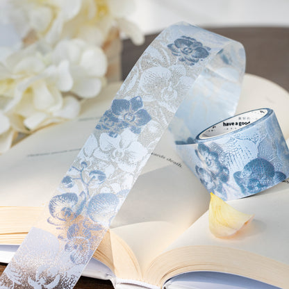 [2601-186] Blooming Dawn Botanical PET Washi Tape