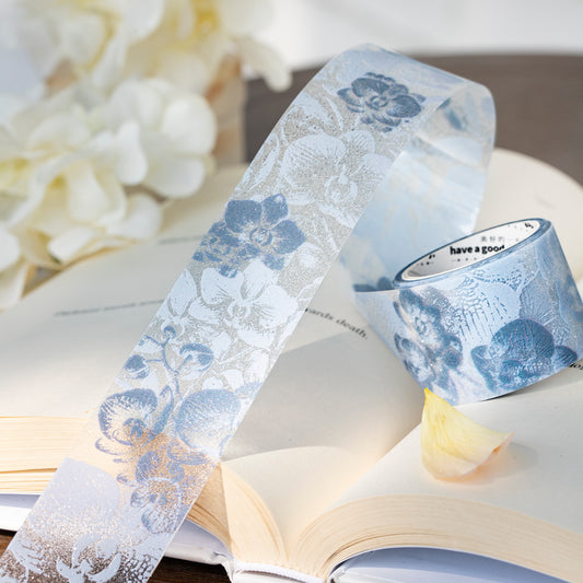 [2601-186] Blooming Dawn Botanical PET Washi Tape