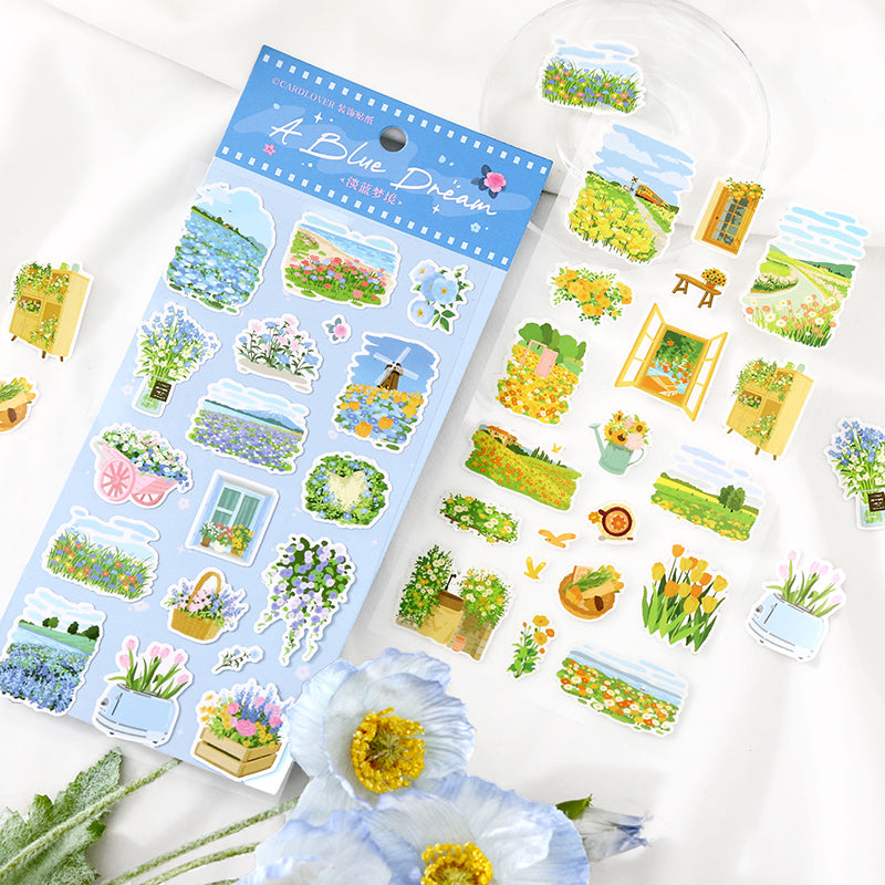 [2601-167] Only Flowers Know – Garden Stickers (4 Designs)