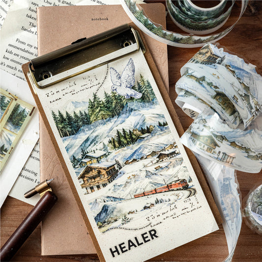 [2602-024] Snowland Winter PET Stickers 6 Styles