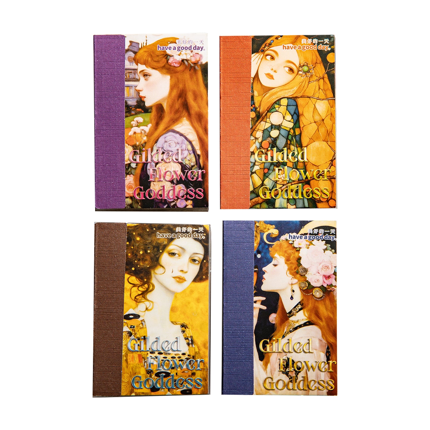 [2602-020] Gilded Flower Goddess Sticker Book 4 Styles