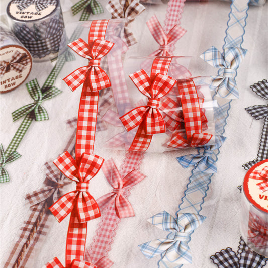 [2603-054] Vintage Bow Washi Tape 6 Styles