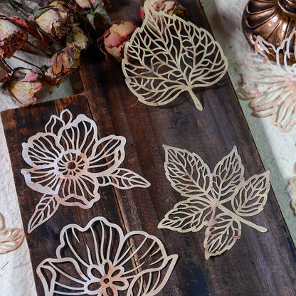 [2601-172] Poem of the Wild – Vintage Botanical Lace Paper Set (4 Designs)