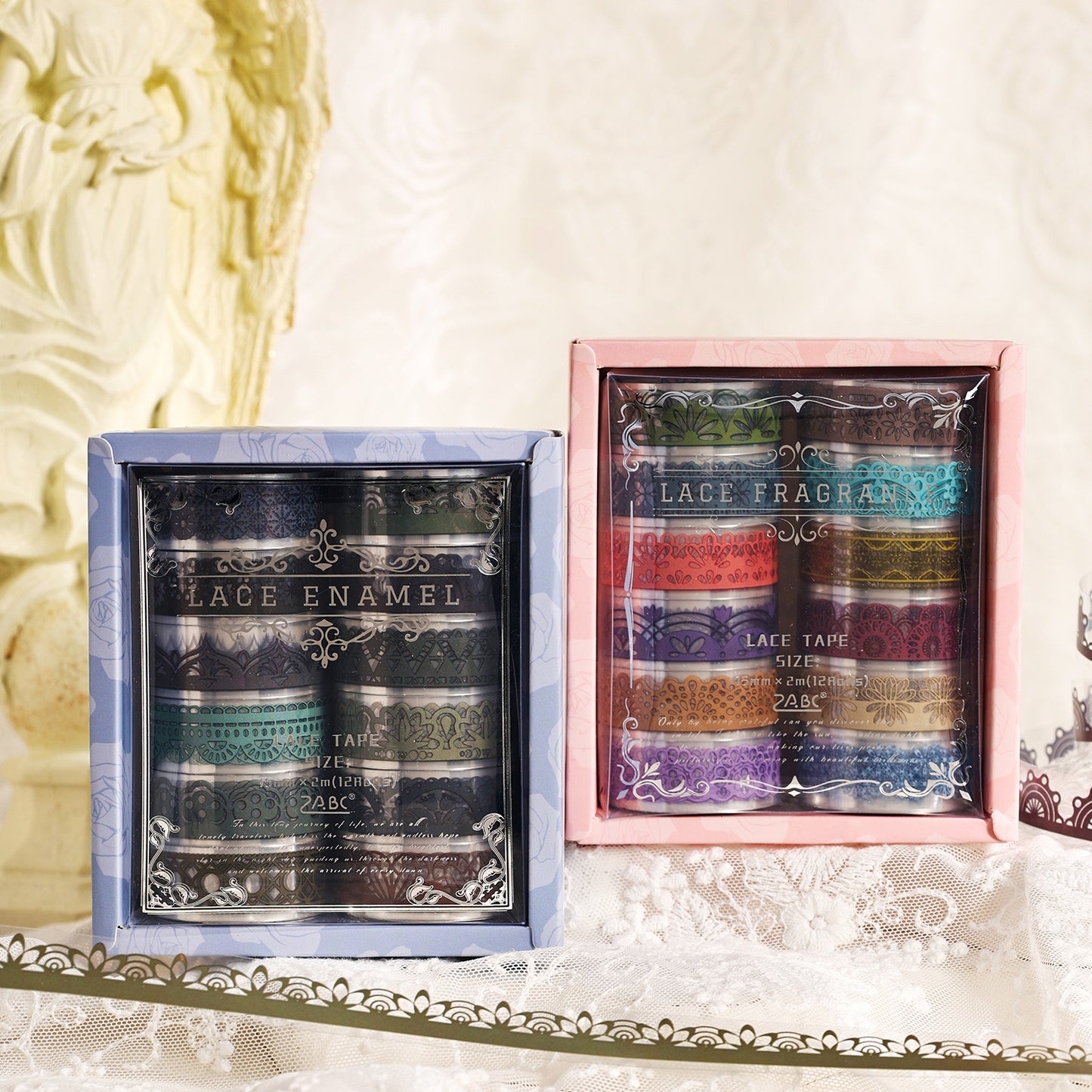 [2603-055] Lace PET Tape Box Set 12 Rolls