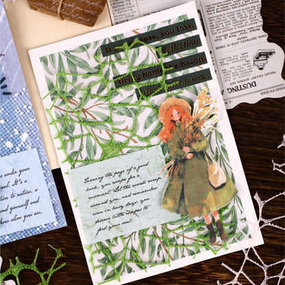 [2601-195] Evening Breeze Mixed Material Stickers