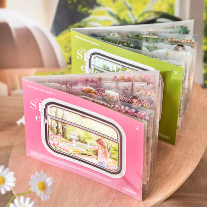 [2601-211] Spring Garden Journal Sticker Book