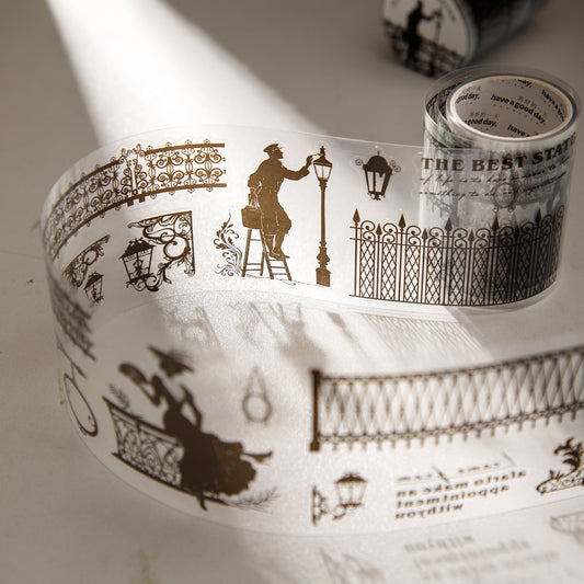 [2603-053] Vintage European Die Cut Tape 6 Styles