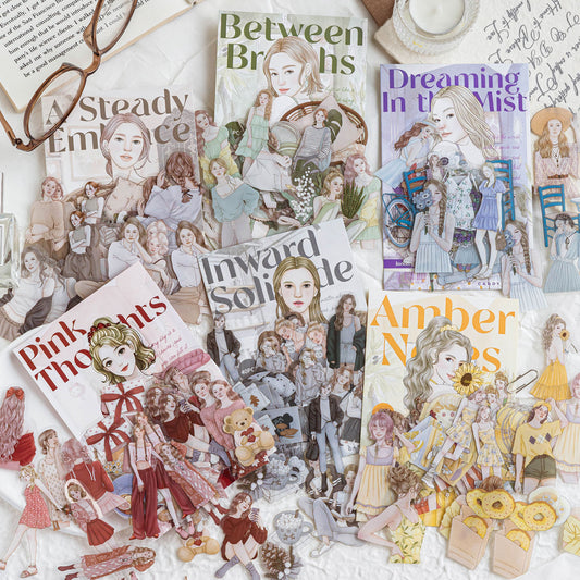 [2601-188] Candy Poetry Girl Journey PET Stickers