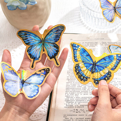 [2601-210] Foil Butterfly Journal Sticker Set