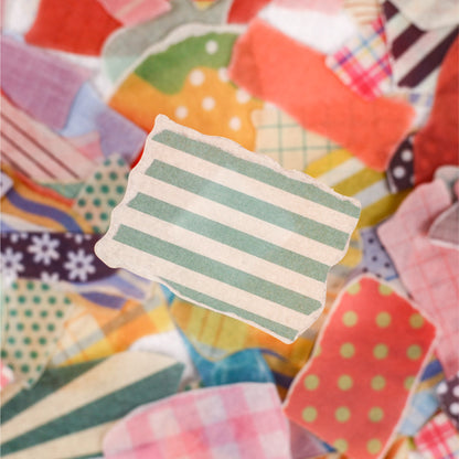 [2601-208] Colorful Washi Tape Sticker Set 20 Pieces