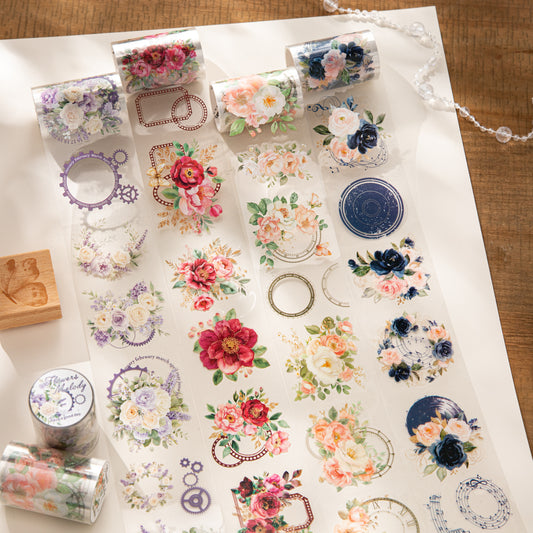 [2601-214] Floral Melody Washi Tape Set