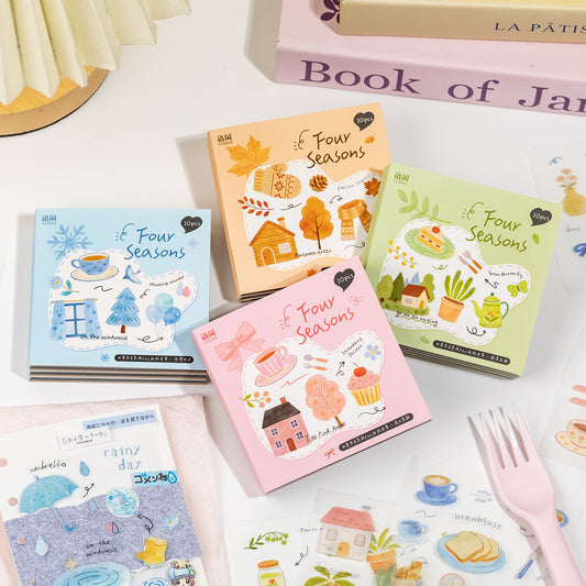 [2603-144] Seasonal Signal PET Journal Stickers 4 Styles