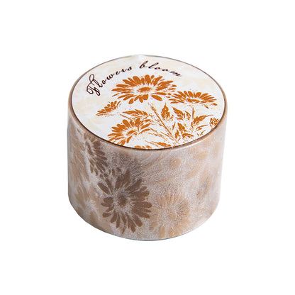 [2601-186] Blooming Dawn Botanical PET Washi Tape